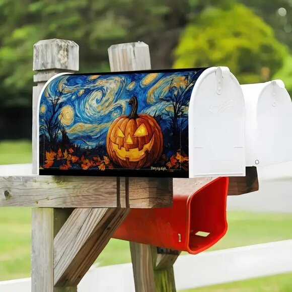 Unbranded Other - Halloween Home Decor Mail Box Cover w/Straps and Buckle NEW